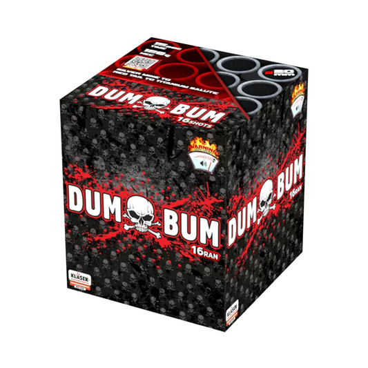 Klasek | DumBum Batterie | 16-Schuss