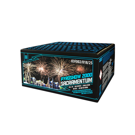 Argento | Pyroshow 2000 Sacramentum | 100-Schuss