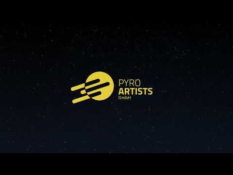 PyroArtists | Crackling Tail w/ Red Strobe Mine