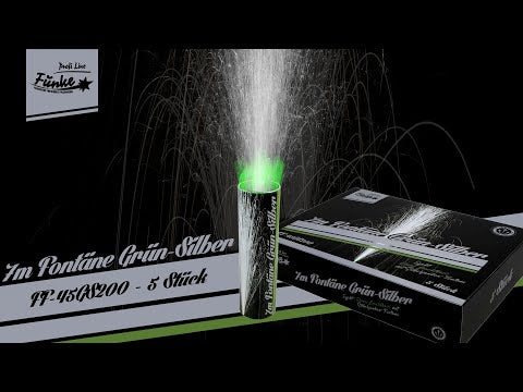 Funke | 7m Fontäne Grün-Silber