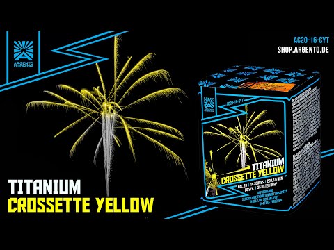 Argento | Titanium Crossette Yellow | 16-Schuss