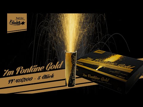 Funke | 7m Fontäne Gold
