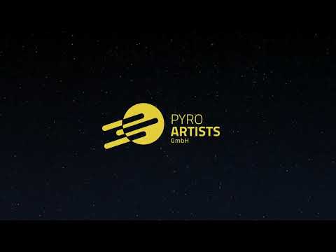 PyroArtists | Red Comet w/ White Strobe Mine