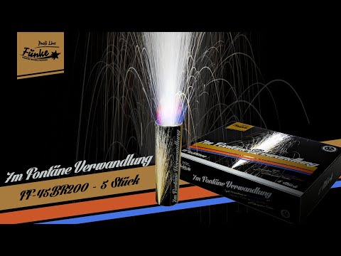 Funke | 7m Fontäne Verwandlung