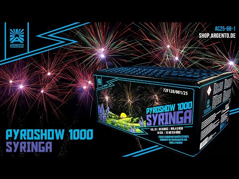 Argento | Pyroshow 1000 Syringa | 68-Schuss