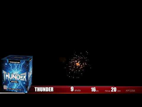 Pyrocentury | Thunder | 9-Schuss