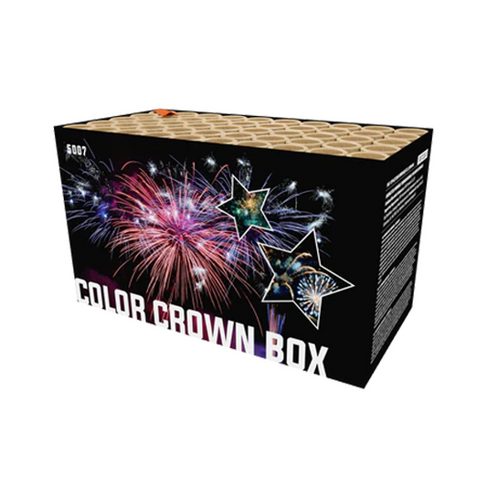 FWS Feuerwerk |  Color Crown Box | 50-Schuss