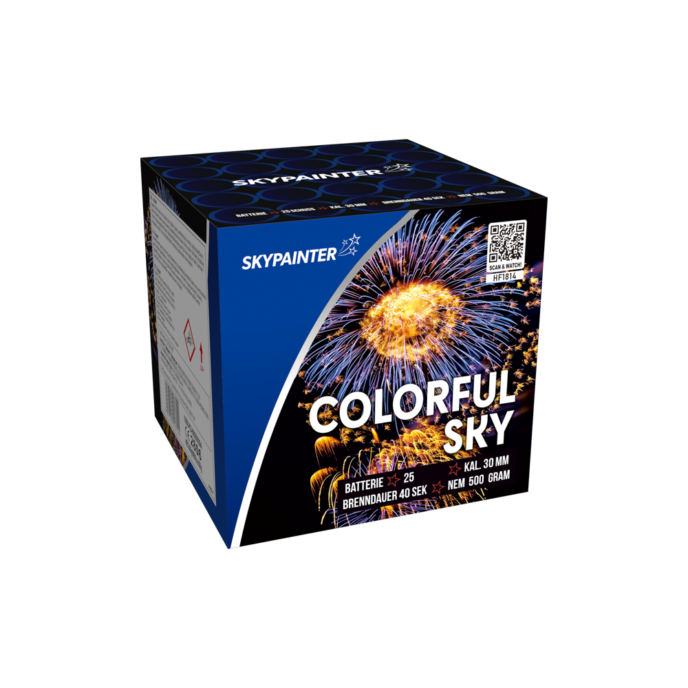 Sky Painter | Colorful Sky | 25-Schuss
