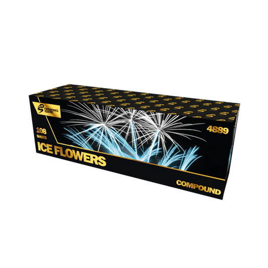 FWS Feuerwerk | Ice Flowers | 108-Schuss