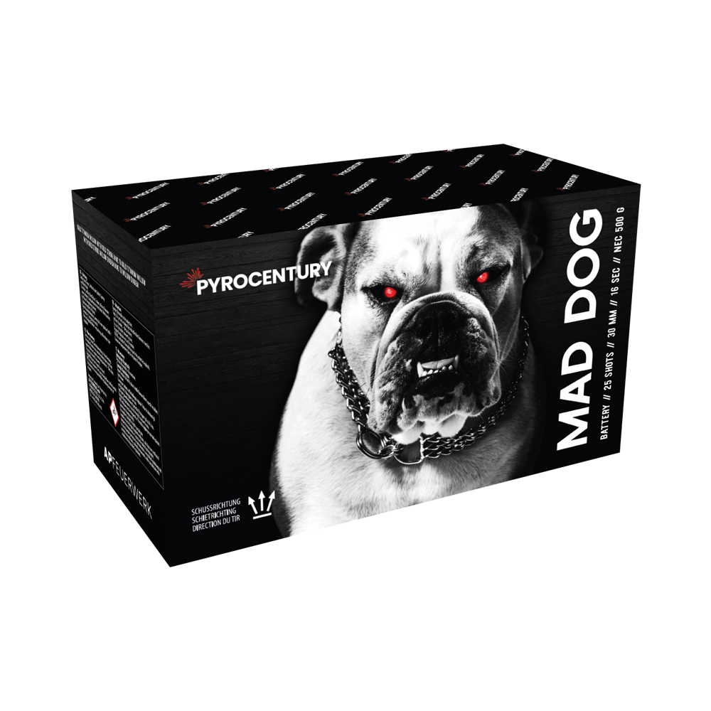 Pyrocentury | Mad Dog | 25-Schuss