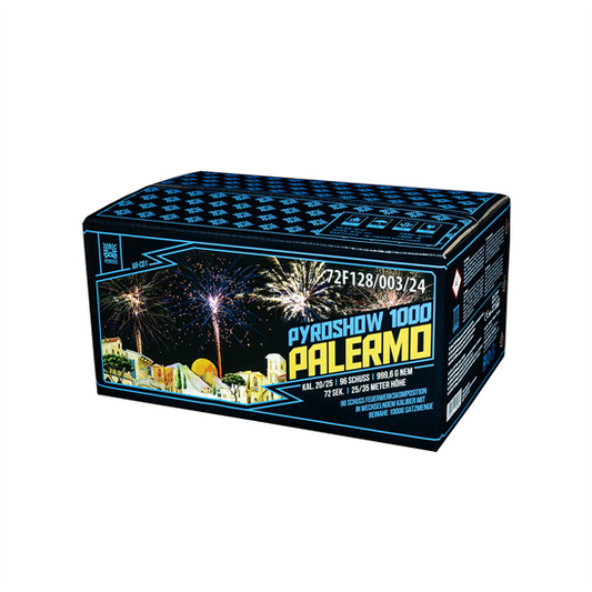 Argento | Pyroshow 1000-A Palermo | 96-Schuss