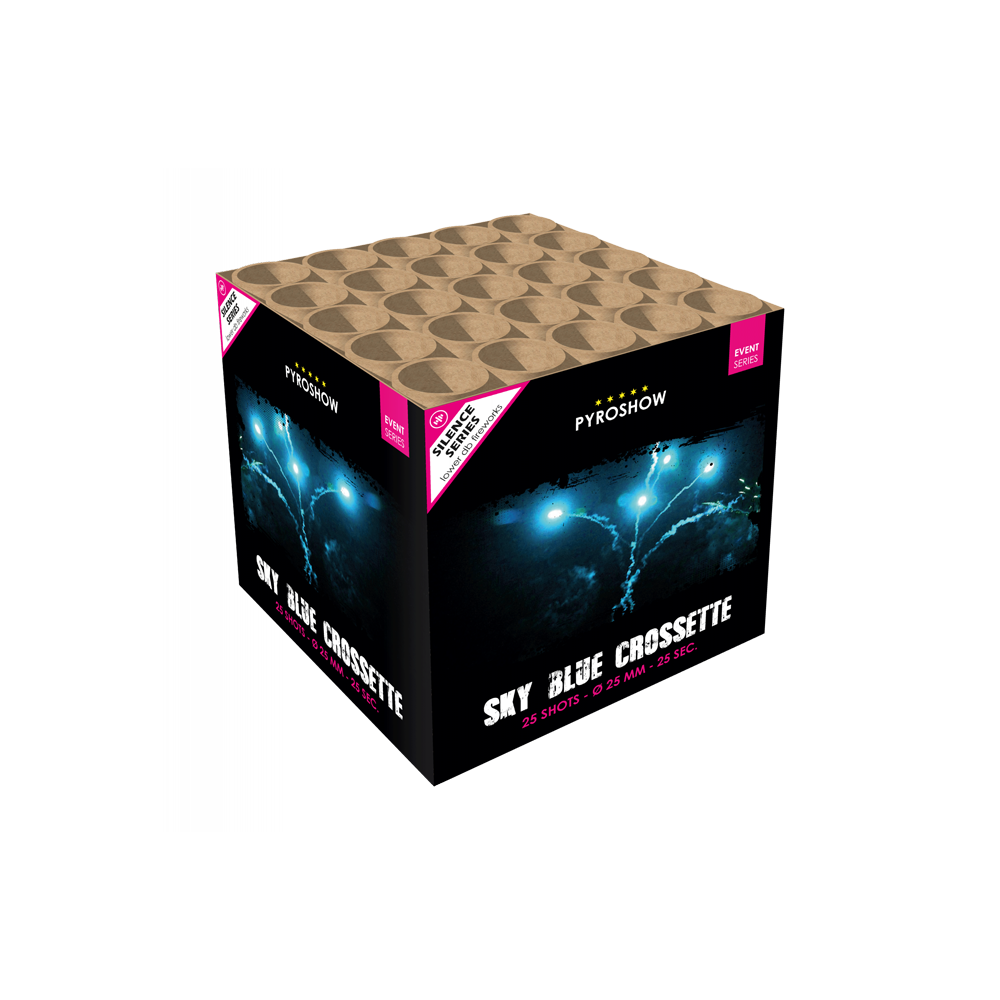 Magnum | Sky Blue Crossette | 25-Schuss