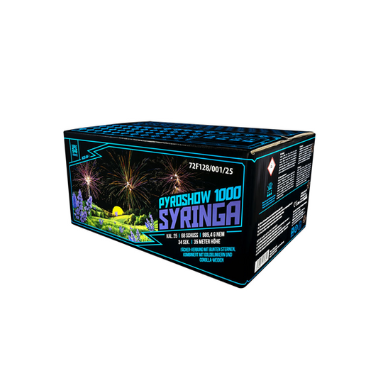 Argento | Pyroshow 1000 Syringa | 68-Schuss