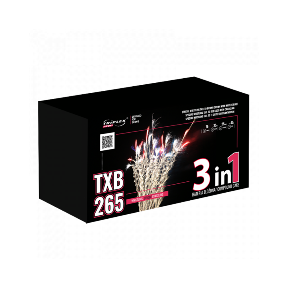 Triplex | Whistling Strobe Crackling | 75-Schuss