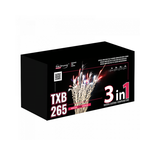 Triplex | Whistling Strobe Crackling | 75-Schuss