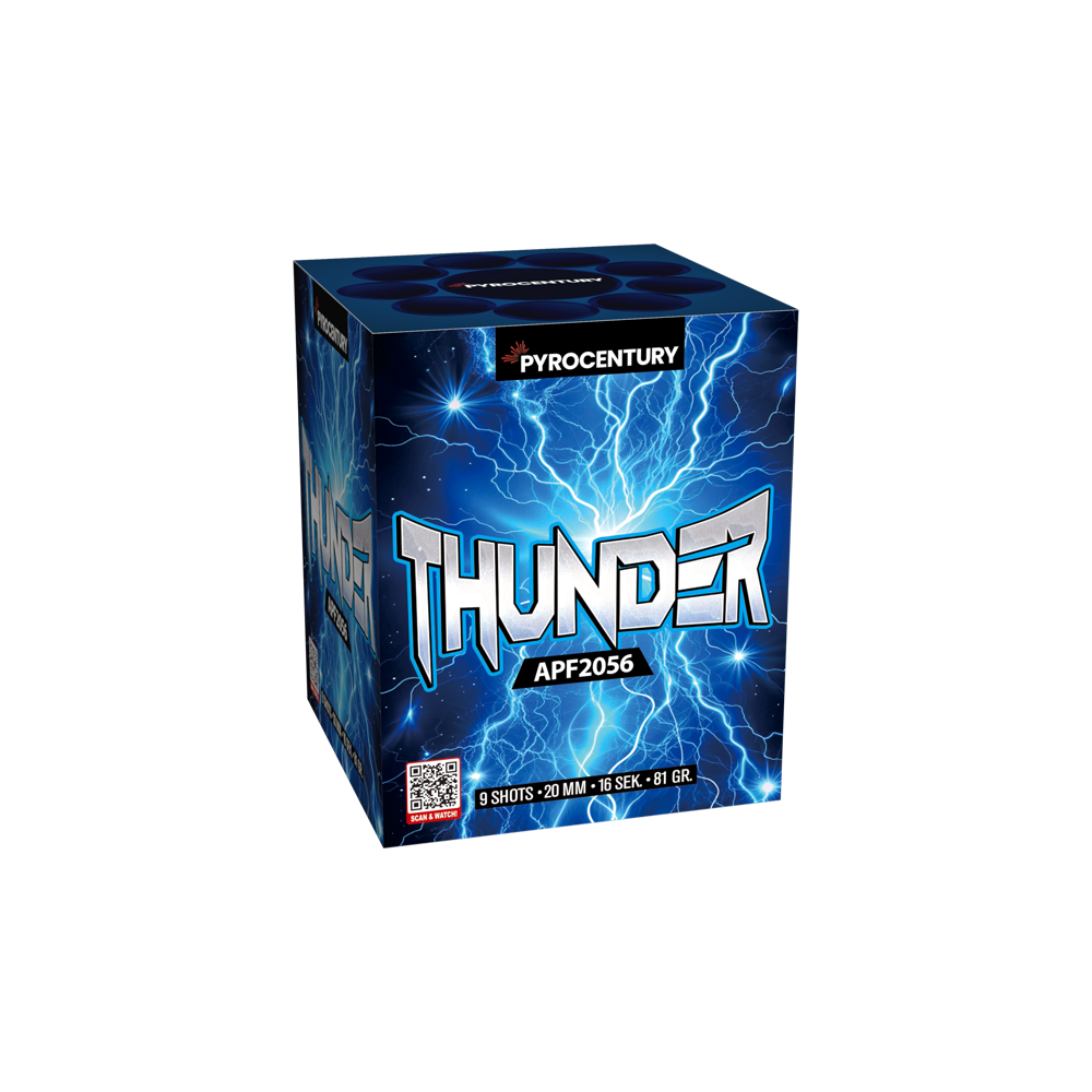Pyrocentury | Thunder | 9-Schuss