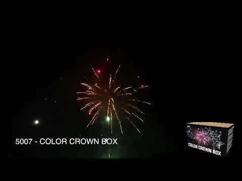 FWS Feuerwerk |  Color Crown Box | 50-Schuss