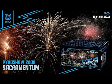 Argento | Pyroshow 2000 Sacramentum | 100-Schuss