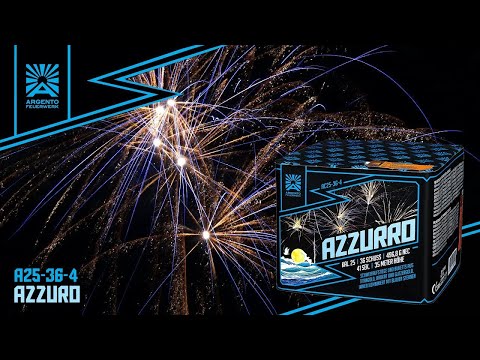 Argento | Azzurro | 36-Schuss